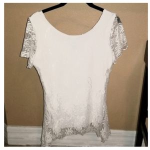Shannon Ford New York lacy top